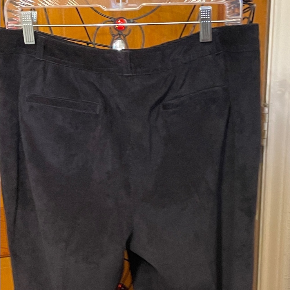 🖤🖤🖤BOGOHO 🖤🖤🖤Elegant Black Corduroy Dress Pants-12 - Picture 7 of 9